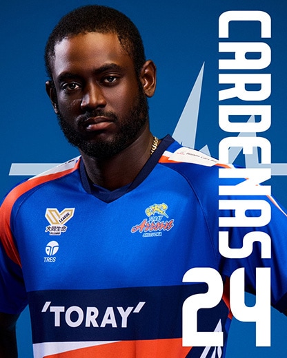 東レアローズ静岡 楠本岳 オーセンティックジャージ 東レアローズ静岡