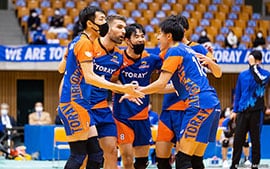 V1リーグ V・レギュラーラウンド VC長野トライデンツ戦