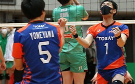 第70回 黒鷲旗 準々決勝 JTサンダーズ広島戦