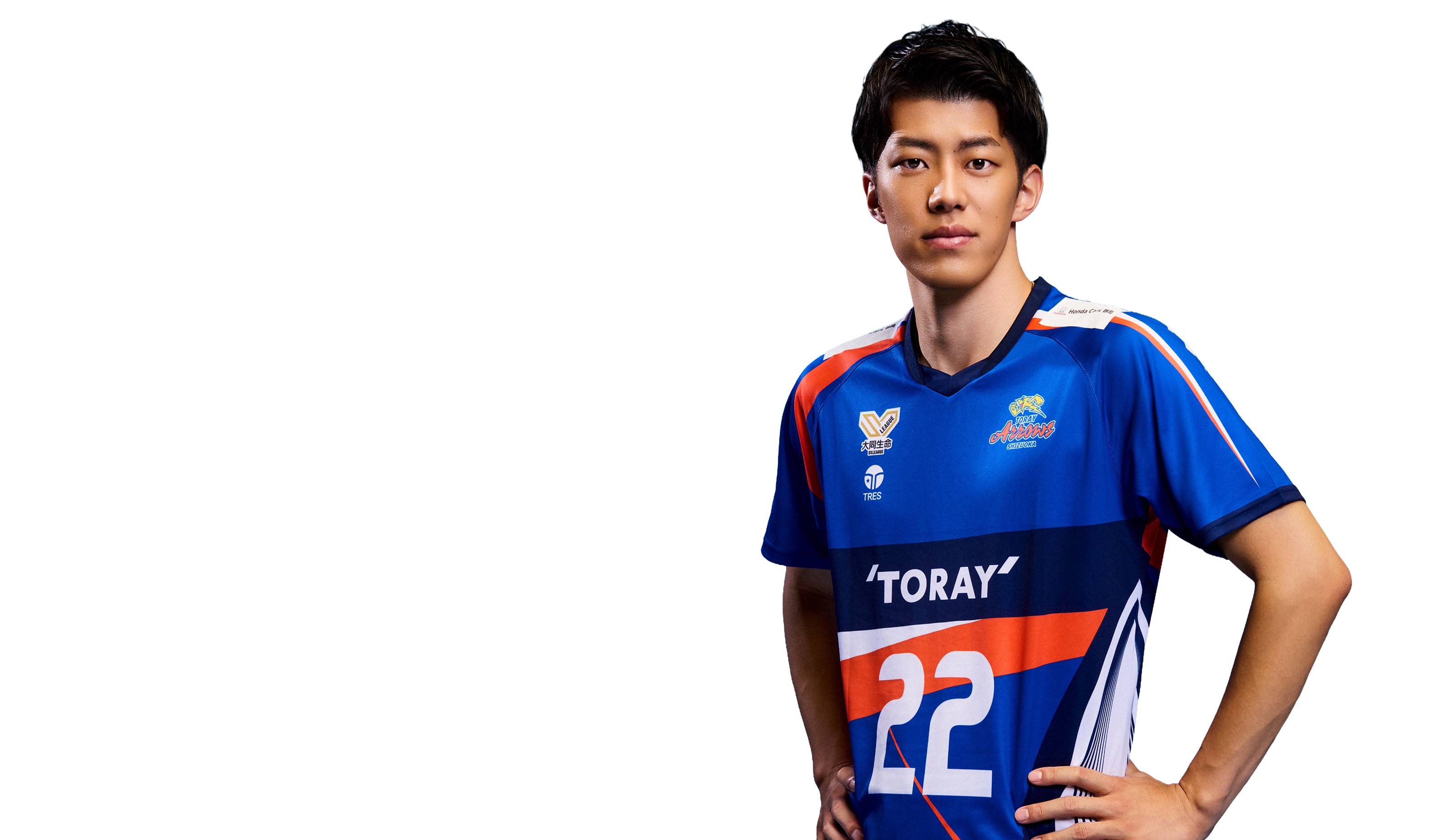 22 中村 竜輔 | 選手紹介 | チーム・選手紹介 | 東レアローズ静岡 | TORAY