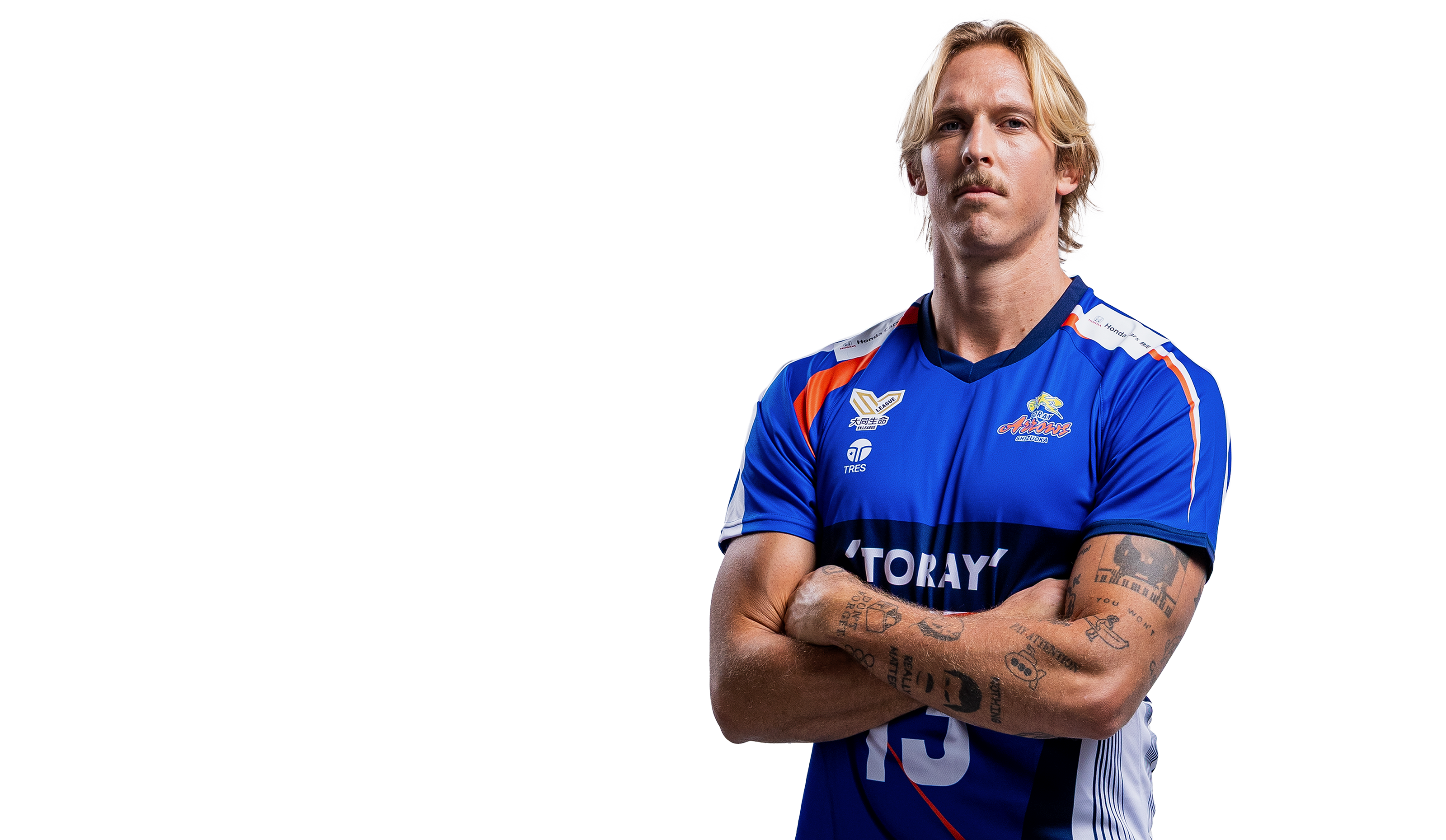 13 テイラー・エイブリル | 選手紹介 | チーム・選手紹介 | 東レ