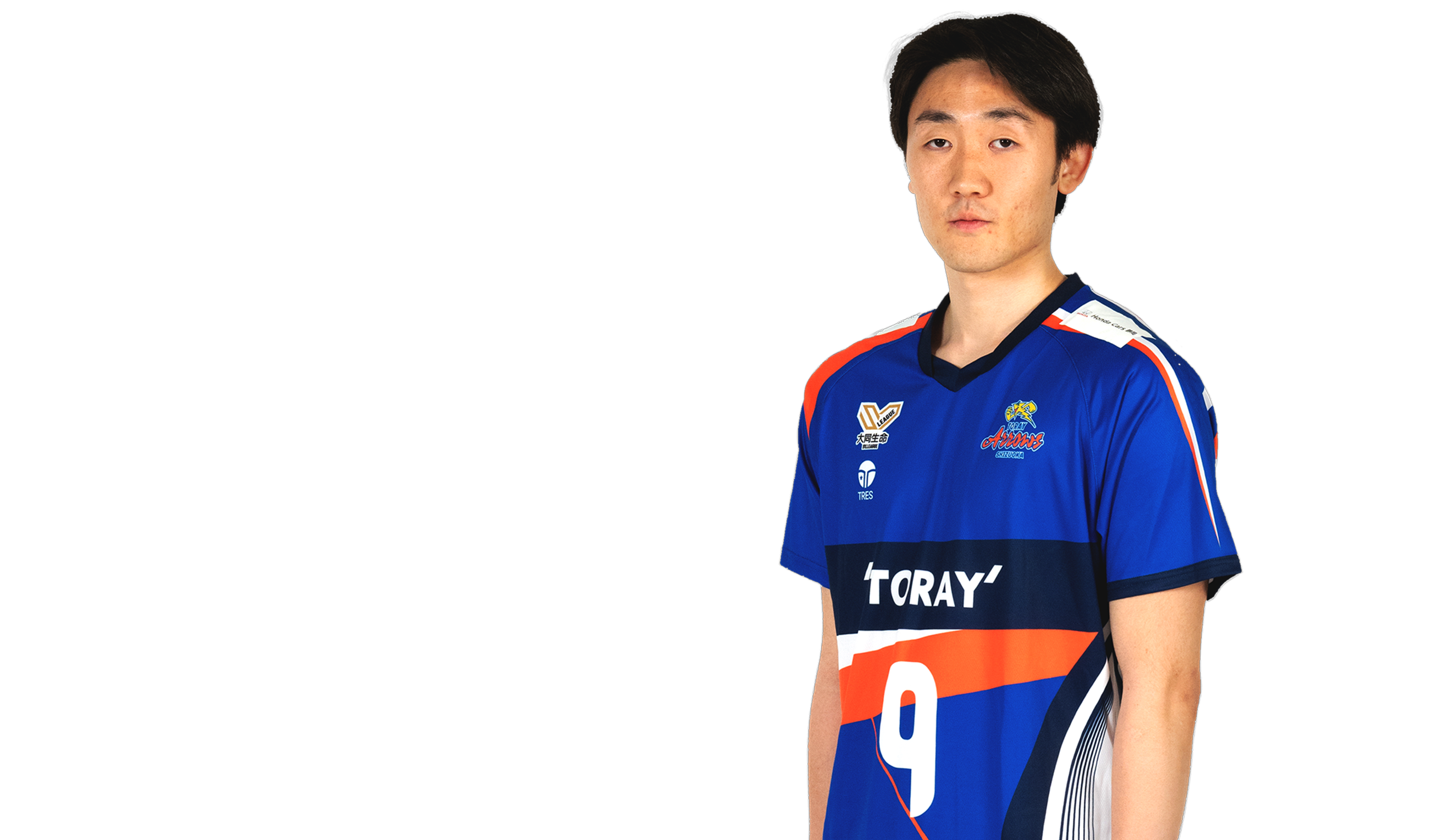9 馬渡 拓巳 | 選手紹介 | チーム・選手紹介 | 東レアローズ静岡 | TORAY