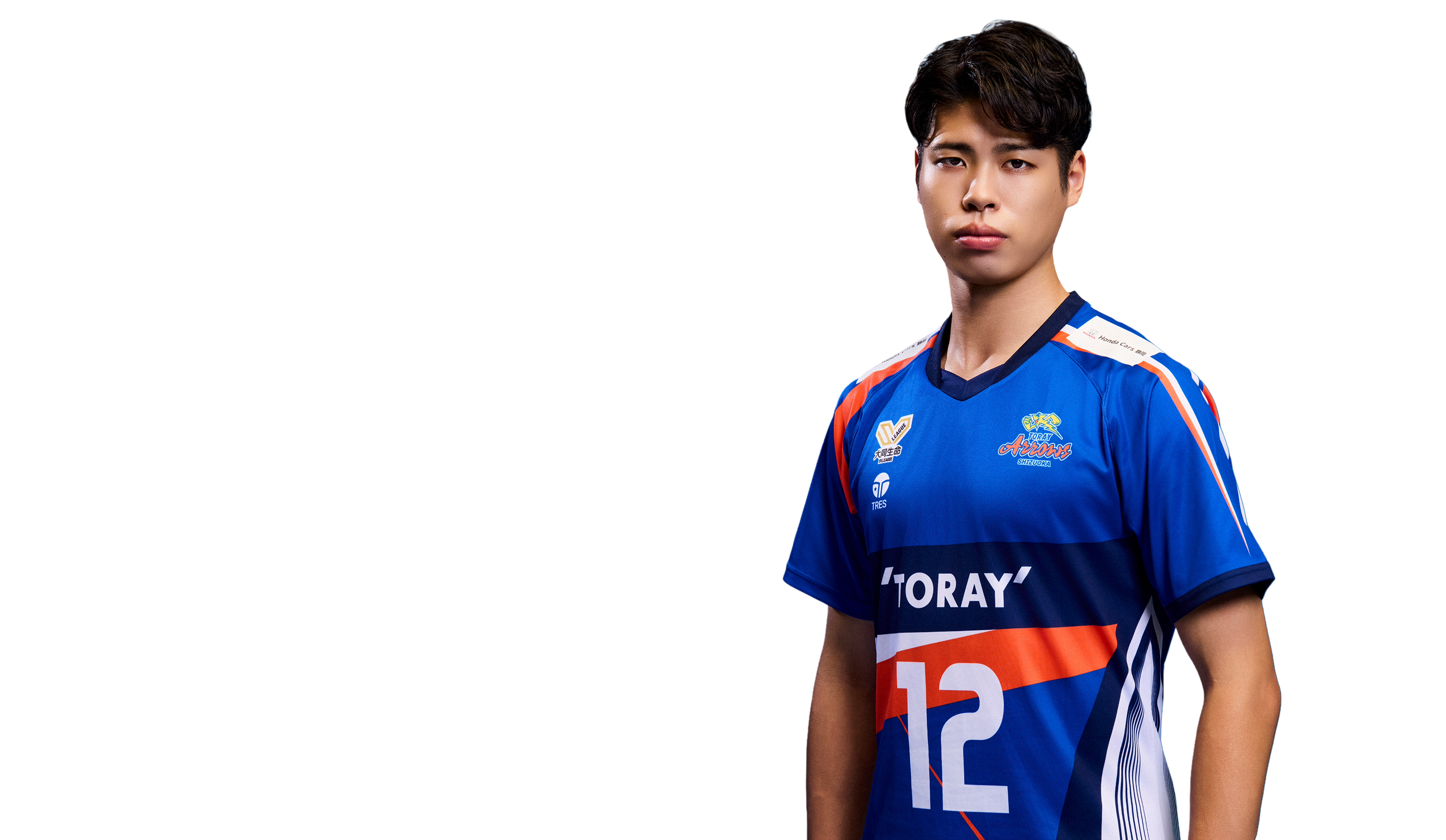 12 山田 大貴 | 選手紹介 | チーム・選手紹介 | 東レアローズ静岡 | TORAY