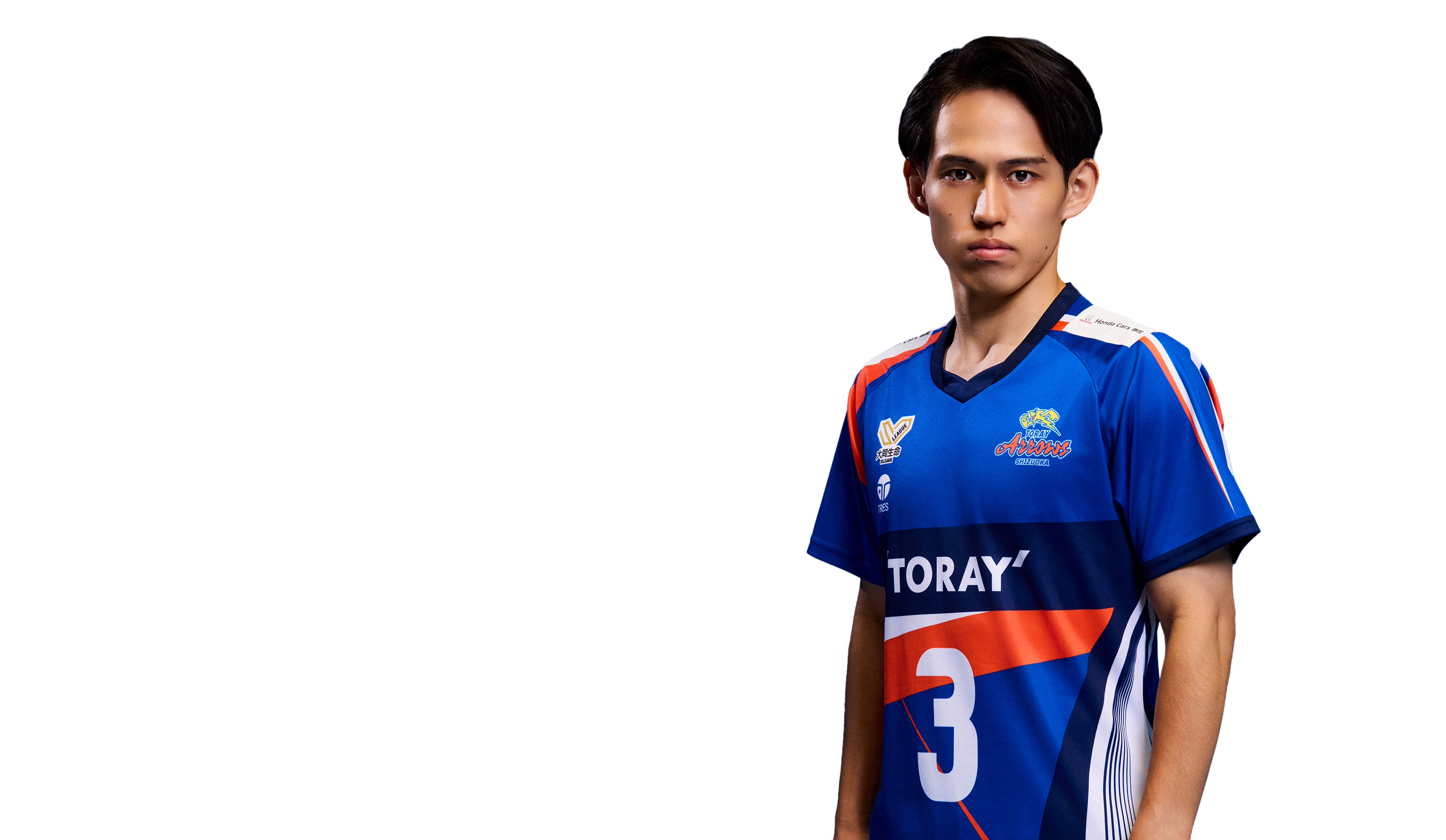 3 山口 拓海 | 選手紹介 | チーム・選手紹介 | 東レアローズ静岡 | TORAY