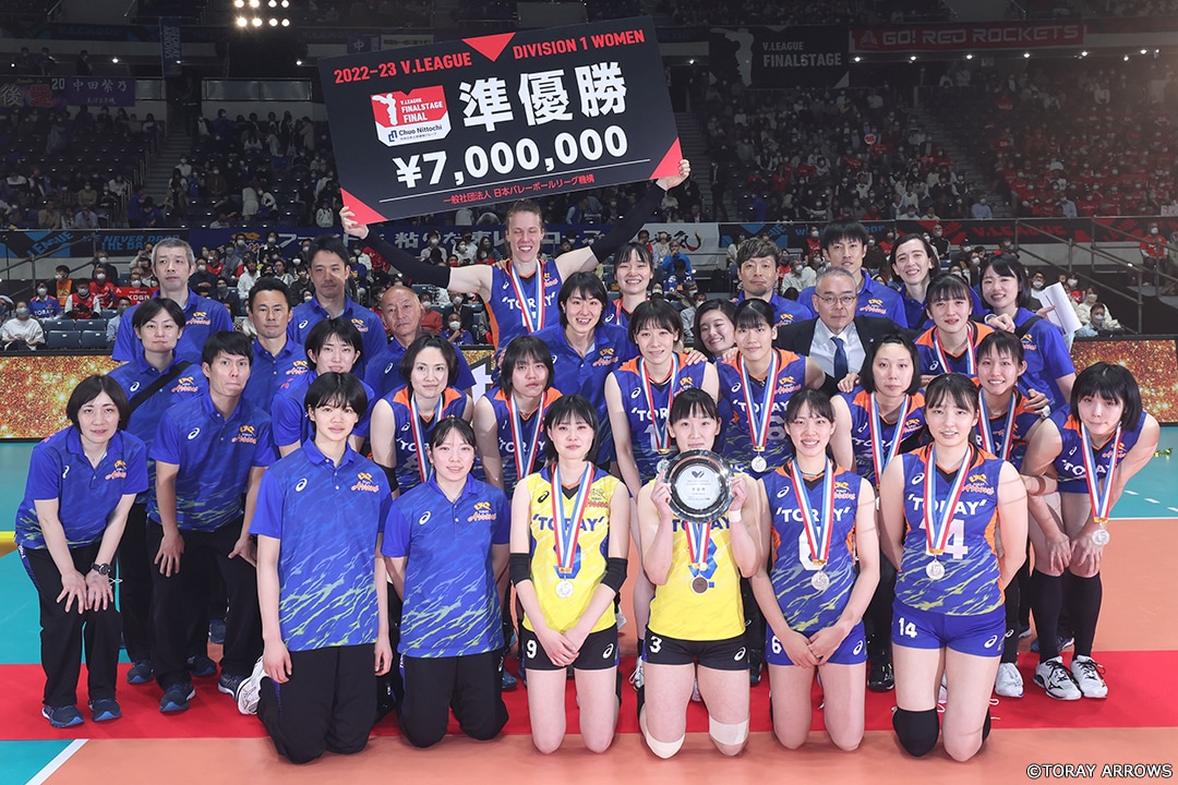 東レ・アローズ 東レアローズバレーボール部 | TORAY