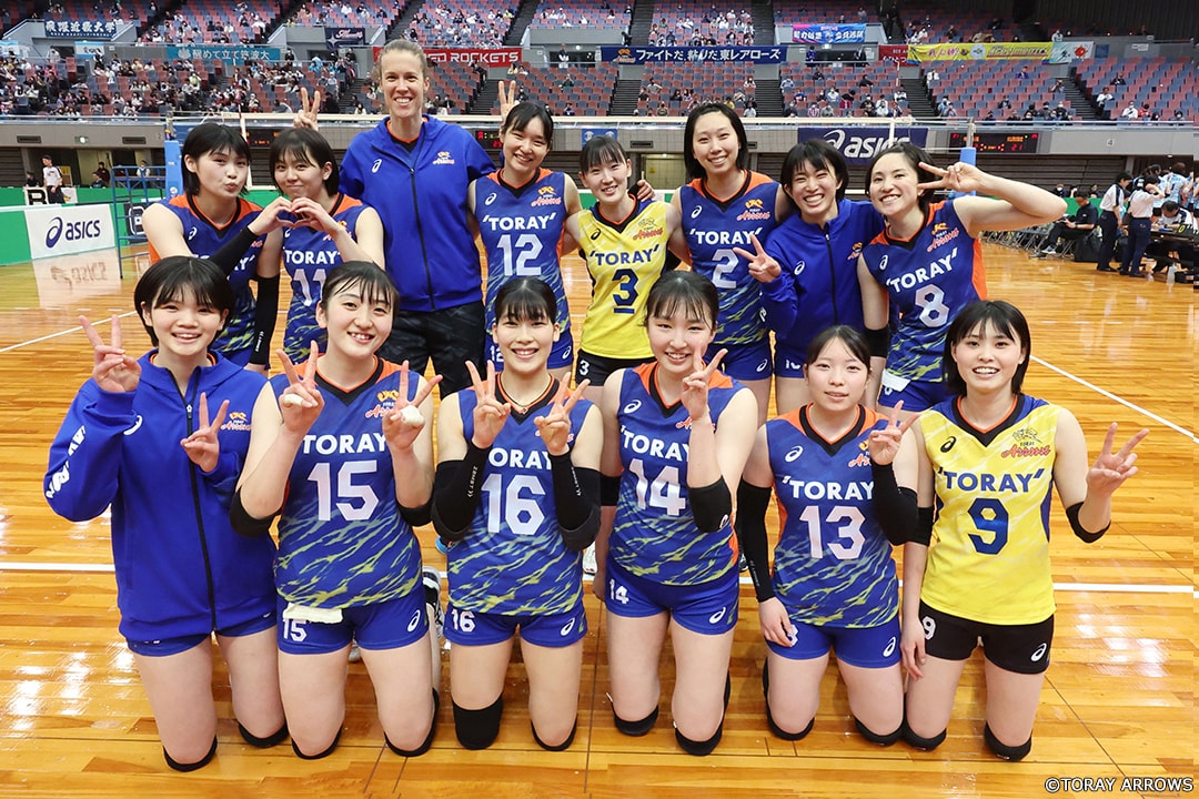 東レ・アローズ 東レアローズバレーボール部 | TORAY