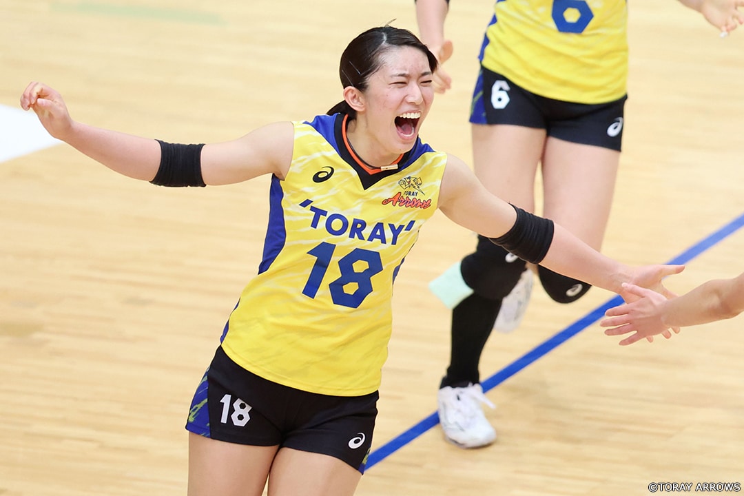 バレーボール　東レアローズ　練習着 バレーボール東レアローズ練習着