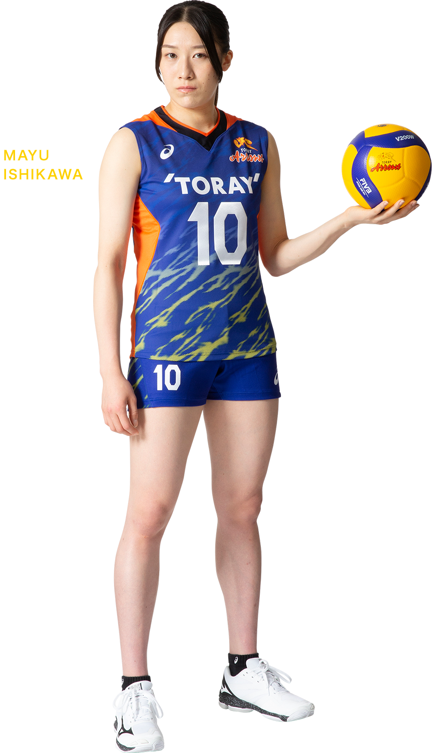 10 関 菜々巳 東レアローズ女子バレーボール部 Toray