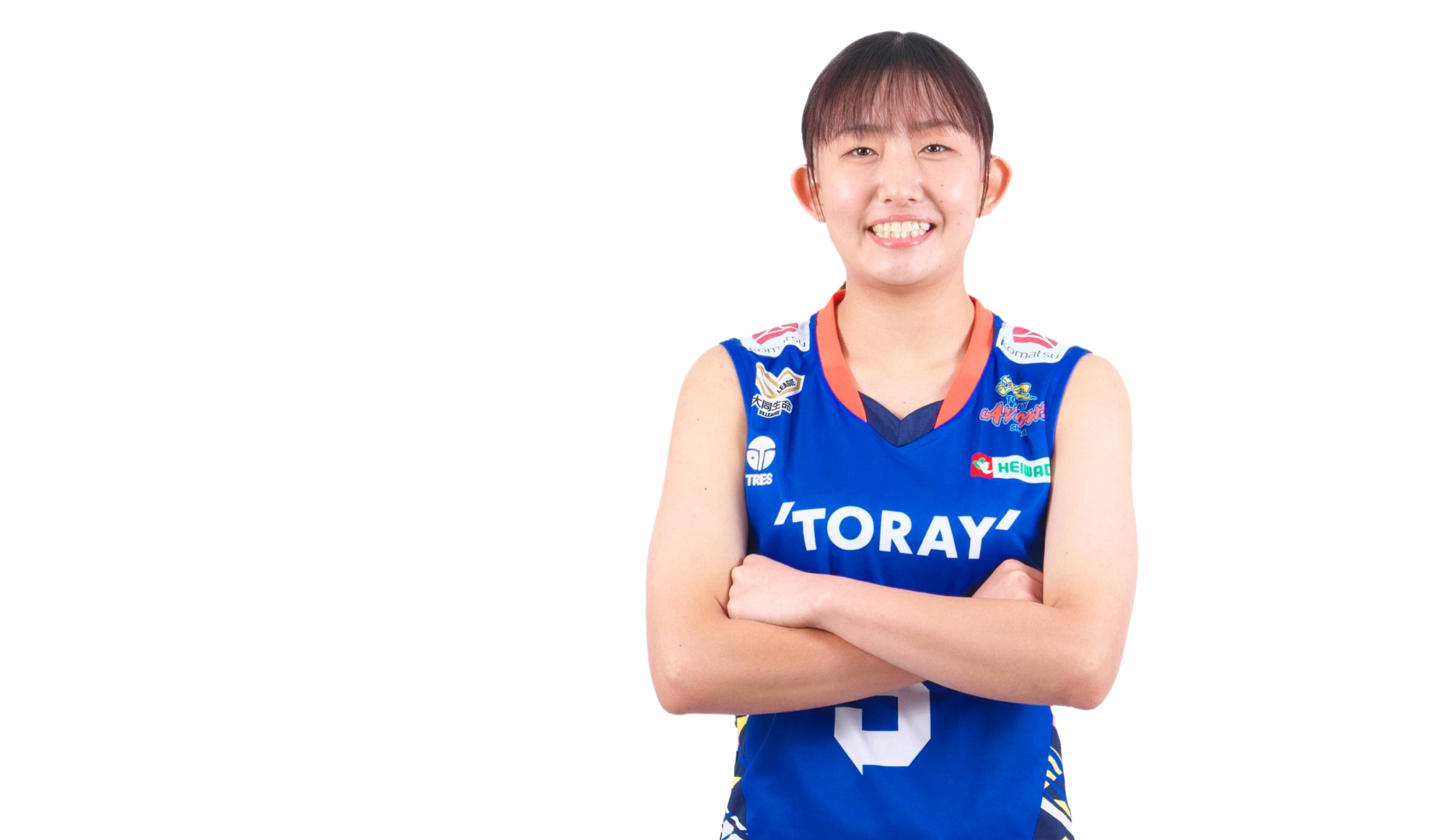 東レ アローズ滋賀 （松岡芽生 結束美南 花岡千聡 ）プラス深澤　変更中島 SVリーグオールスターまであと5日‼️ 東レアローズ滋賀からは花岡千聡