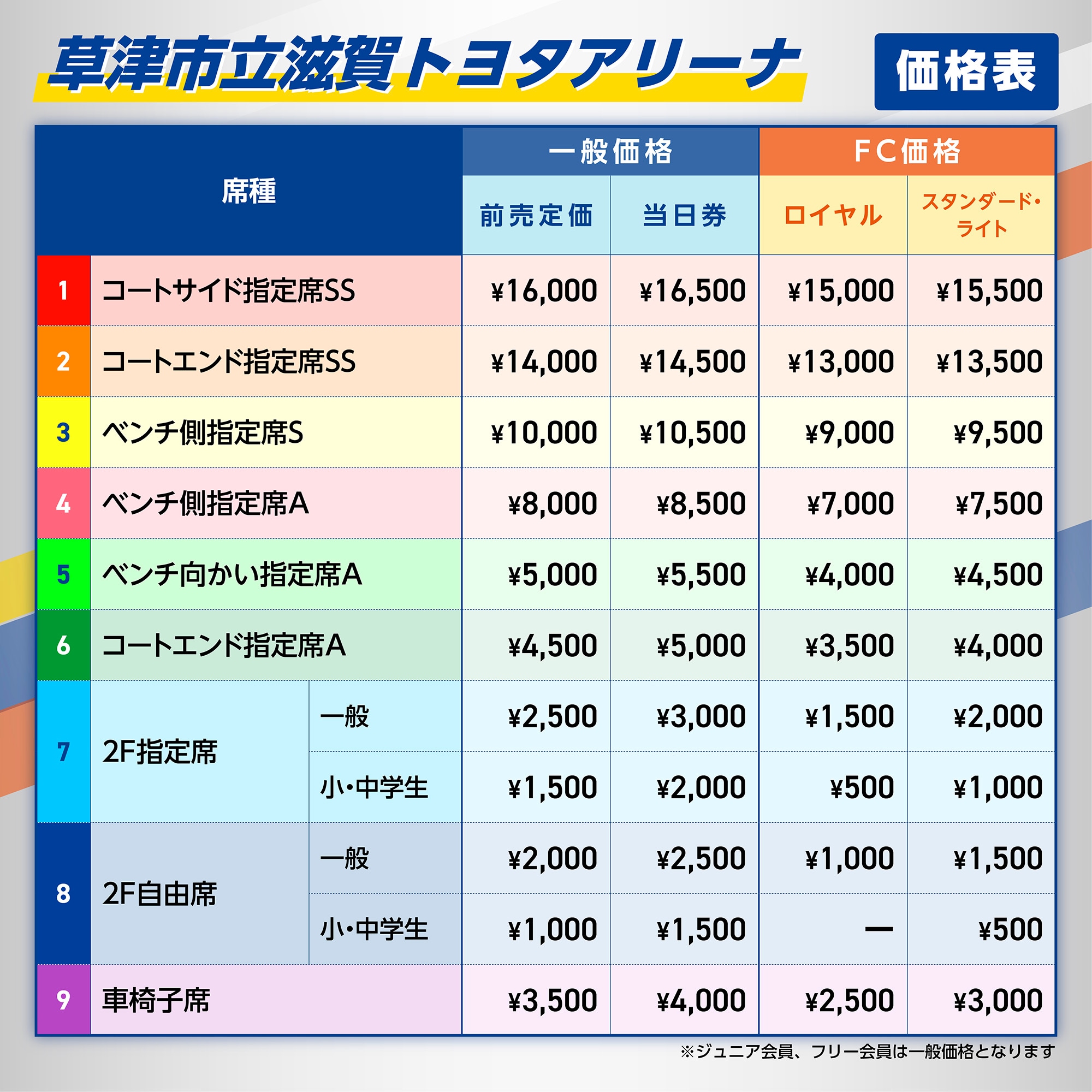 チケット | 東レアローズ滋賀 | TORAY